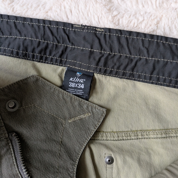 KÜHL Olive Green Cargo Pants - Picture 4 of 9